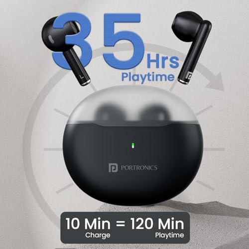 Portronics Twins S20 in Ear TWS Earbuds with 35 Hour Playtime