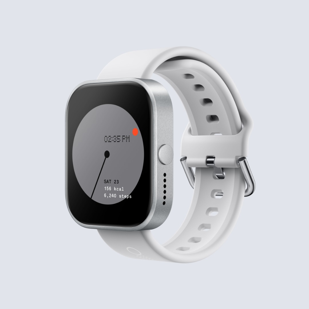 CMF by Nothing | 1.96" AMOLED Display | BT Calling with AI Noise Reduction | GPS | Watch Pro Smartwatch in Metallic Grey with IP68 Resistance & 110+ Sports Modes