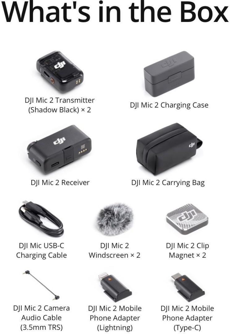 dji DMT02 Camera Microphone