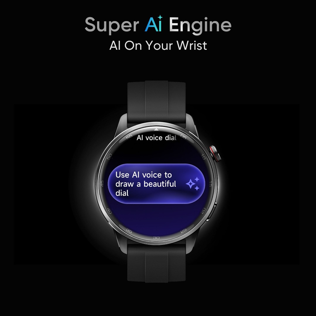 Realme | 1.43" AMOLED Display | Super AI Engine | 20-Day Battery Life | Watch S2 Smartwatch with BT Calling, IP68 Resistance & Health Tracking