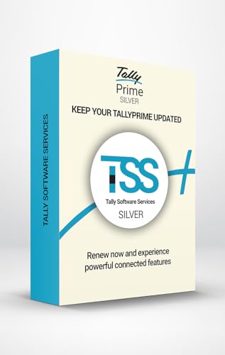 Tally Software Services (TSS) - Silver. Subscription for e-Way Bills, e-Invoice, Online Reports, Banking & Payment feature on your existing TallyPrime