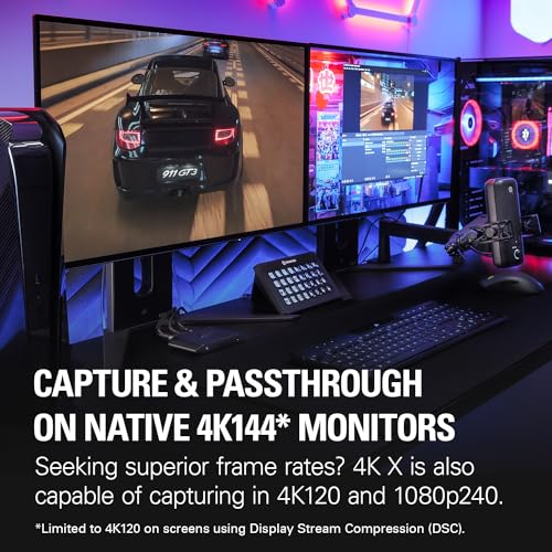 Elgato 4K X Up to 4K144 Capture Card