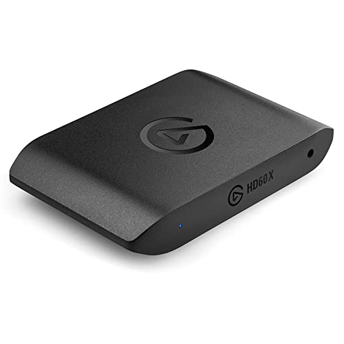 Elgato HD60 X — 1080p60 HDR10 or 4K30 recording with ultra-low latency for PS5, Xbox, PC, Mac, and OBS