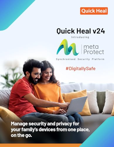 Quick Heal | Total Security Latest Version | 5 Users | 1 Year (Physical Box)