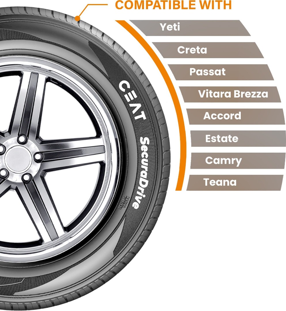 CEAT SECURA DRIVE TL 95H 4 Wheeler Tyre