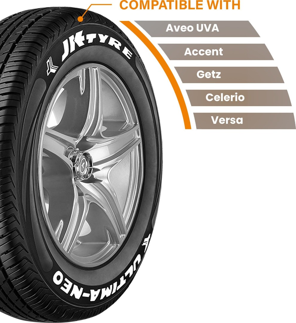 JK TYRE ULTIMA NEO 155/80 R13 TL 4 Wheeler Tyre