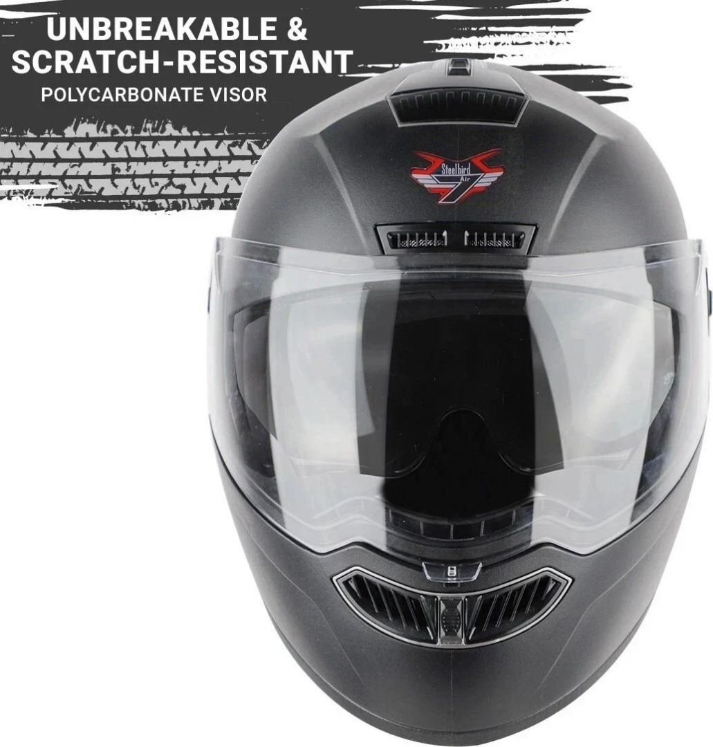 Steelbird SBA-7 7Wings ISI Certified Flip-Up Men and Women Motorbike Helmet