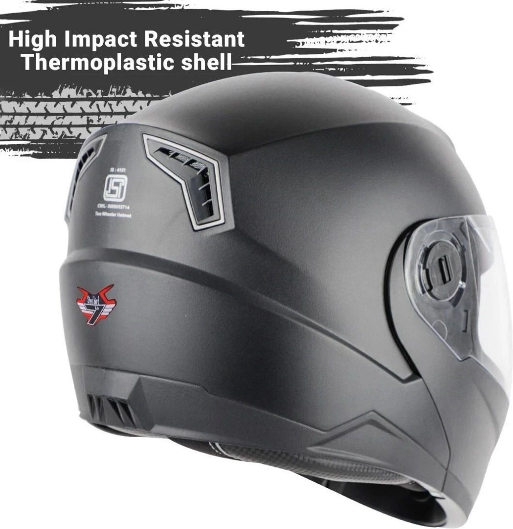 Steelbird SBA-7 7Wings ISI Certified Flip-Up Men and Women Motorbike Helmet
