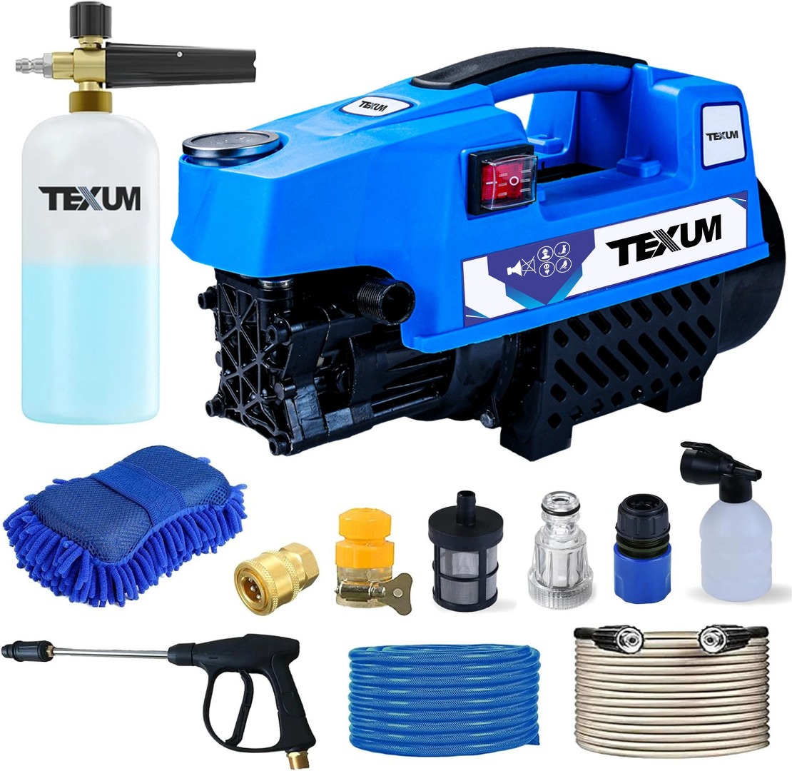 TEXUM TX-25D 2000 Watt, 165 Bars, 8 L/min Flow Rate High Pressure Washer