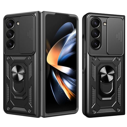 Scalebee Rotating Ring Rugged Armor Back Cover Case for Samsung Galaxy Z Fold 7 / Fold7
