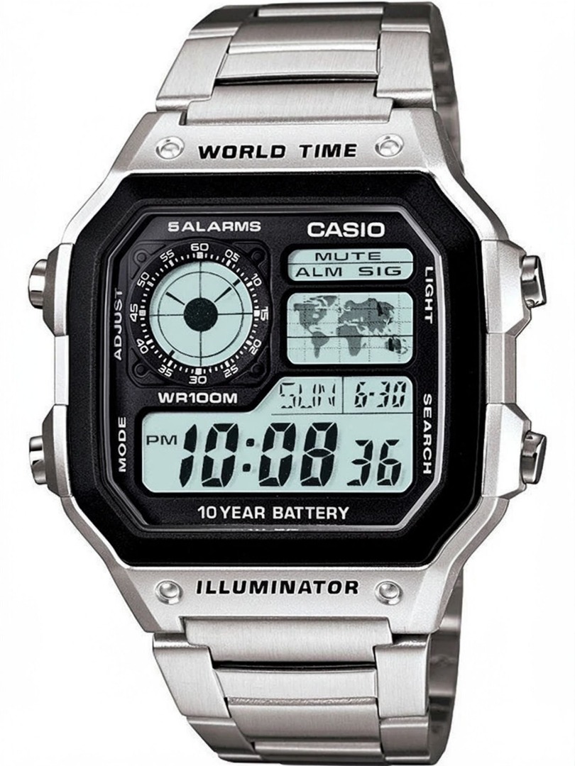 CASIO AE-1200WHD-1AVDF Youth ( AE-1200WHD-1AVDF ) Digital Watch  - For Men