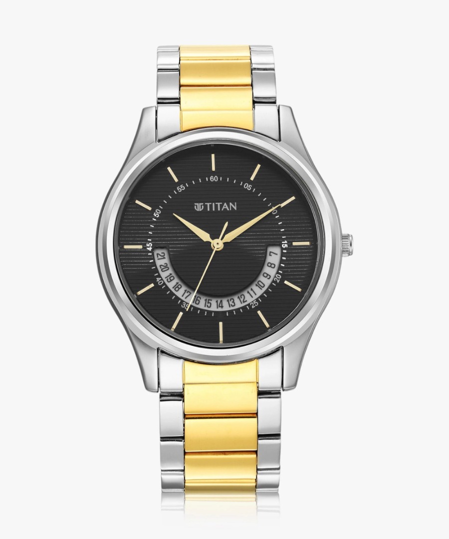 Titan 1713BM02 Gents Karishma Analog Watch  - For Men