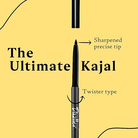 Dazller College Makeup Essentials - Kit of 3 (Kreamy Kajal + Mascara + Eyeliner Pencil)