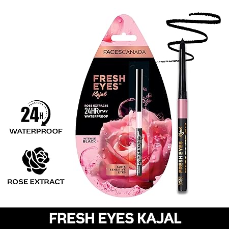 Faces Canada Fresh Eyes Kajal Rose Extracts
