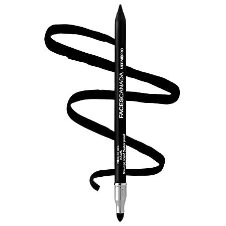 Faces Canada Ultime Pro Intense Gel Kajal With Smudger & Sharpener