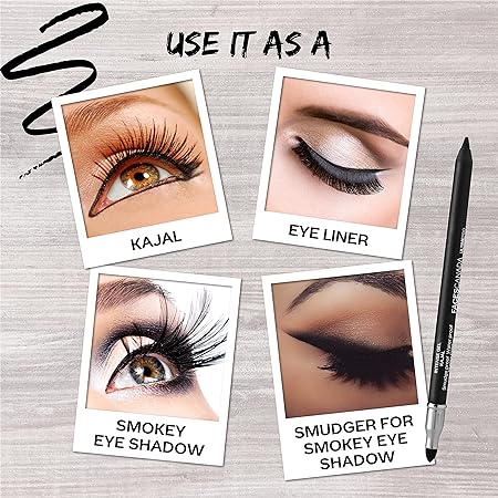 Faces Canada Ultime Pro Intense Gel Kajal With Smudger & Sharpener