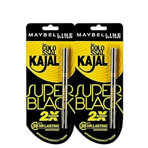 Maybelline New York Kajal, Pack of 2