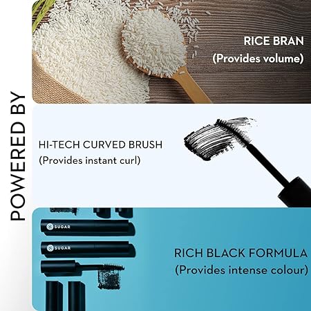 SUGAR Cosmetics Uptown Curl Mini Lengthening Mascara