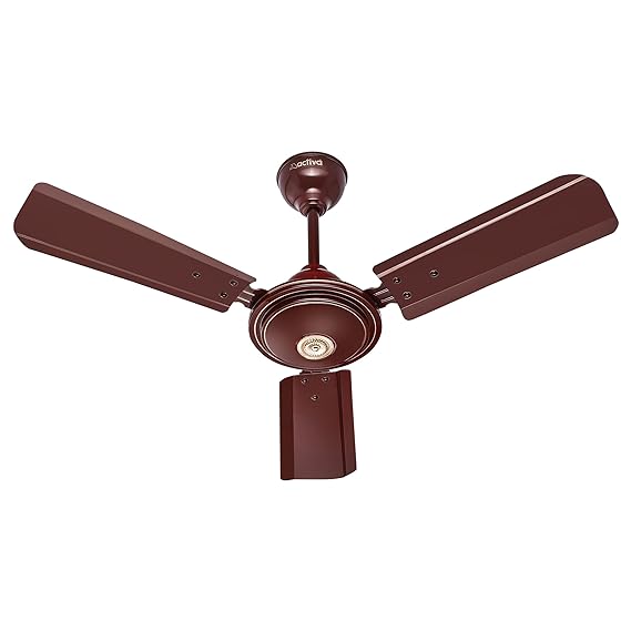 Activa Apsra Brown 900 mm Sweep Ceiling Fan