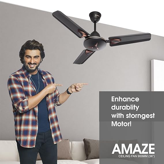 Candes Amaze 900 mm Anti-Dust Decorative 5 Star Rated Ceiling Fan