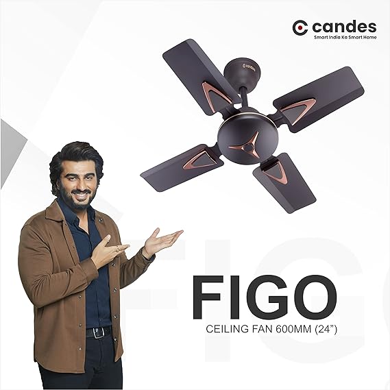Candes Figo 600 mm Anti-Dust 4 Blade Ceiling Fan