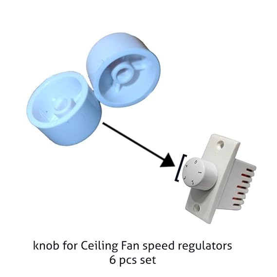 Ceiling Fan Speed Controller Knob (Pack of 6)