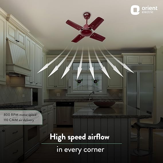 Orient Electric 600 mm New Air Plus 4 Blade Small Ceiling Fan