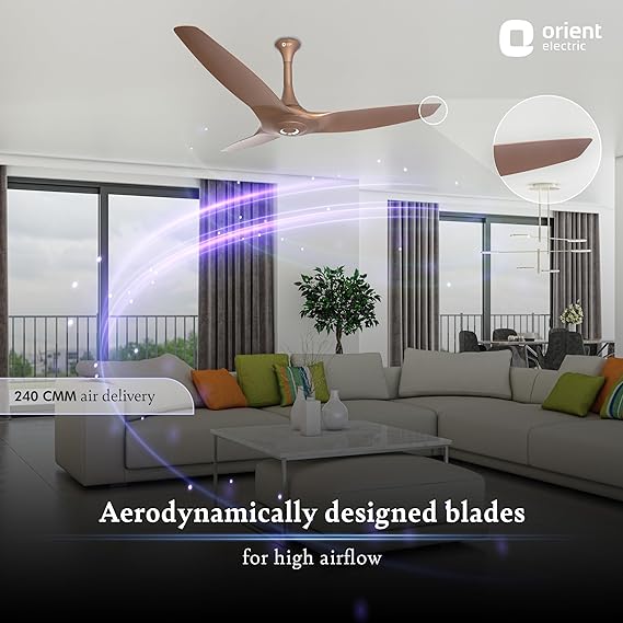 Orient Electric Aeroquiet Noiseless Premium 1230 mm Ceiling Fan