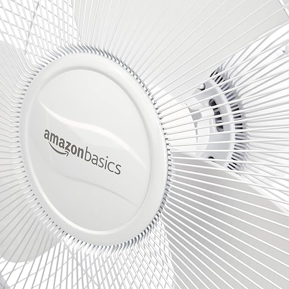 Amazon basics  400 mm 55 Watt Oscillating Pedestal Fan