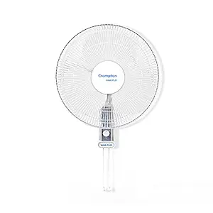 Crompton HighFlo Wave Plus 400 mm 60W Oscillating Wall Fan