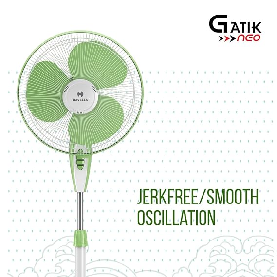 Havells Gatik Neo 400 mm 60W Pedestal Fan
