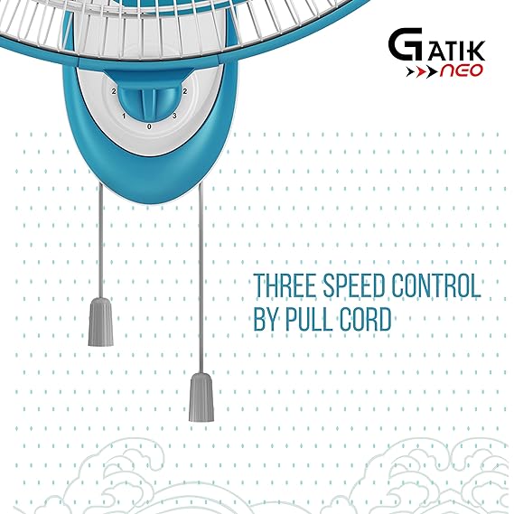 Havells Gatik Neo 400 mm 5W Wall Fan