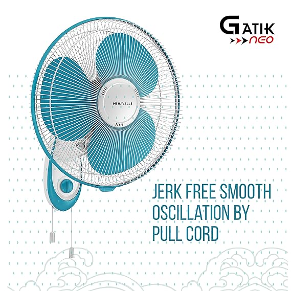 Havells Gatik Neo 400 mm 5W Wall Fan