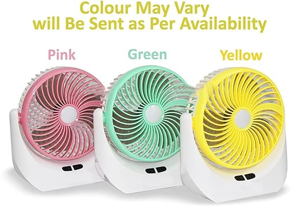 Baliraja Tech Pride Rechargeable Fan with 3 Speed