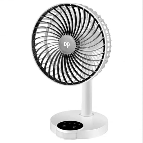 DP 7626 4000mAh Rechargeable Table Fan
