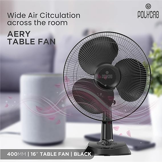 Polycab Aery 400mm Table Fan