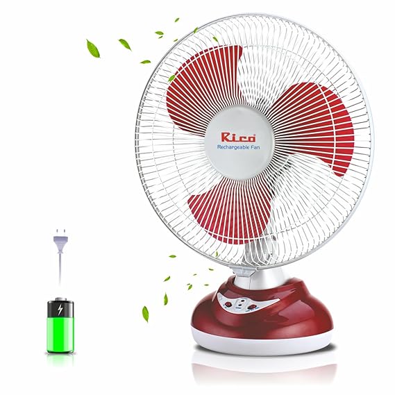 Rico RF-806 Rechargeable table fan