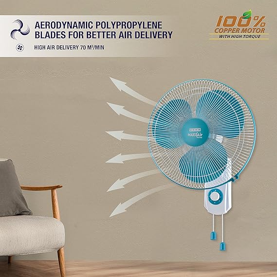 Usha Maxx Air Ultra 400MM Wall Fan