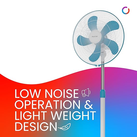 Polycab Optima Mini 400mm 60 Watt Pedestal Fan