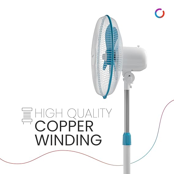 Polycab Optima Mini 400mm 60 Watt Pedestal Fan