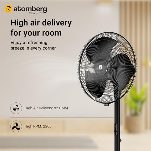 Atomberg Stelios Pro 105W Pedestal Fan