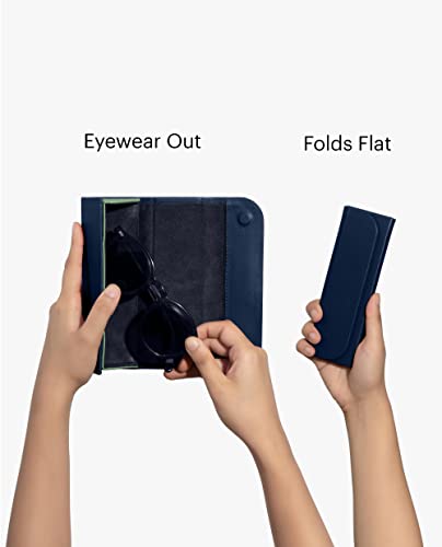 Daily Objects Space Blue - Foldaway Slim Eyewear/Sunglass Case