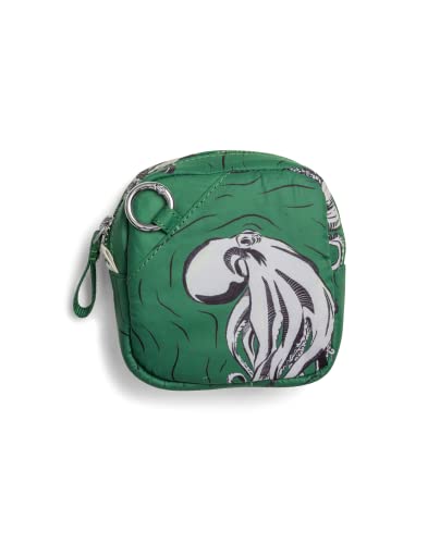 Daily Objects Squid Easy Square Pouch- Green