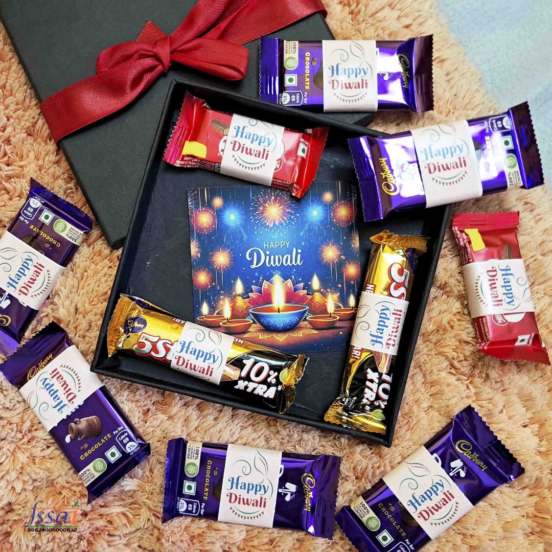 Oddclick Happy Diwali Gift Chocolate Diwali Gift Hamper Box Combo