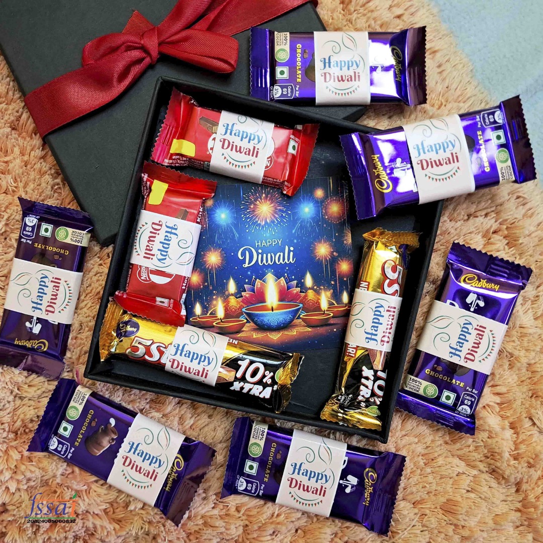 Oddclick Happy Diwali Gift Chocolate Diwali Gift Hamper Box Combo