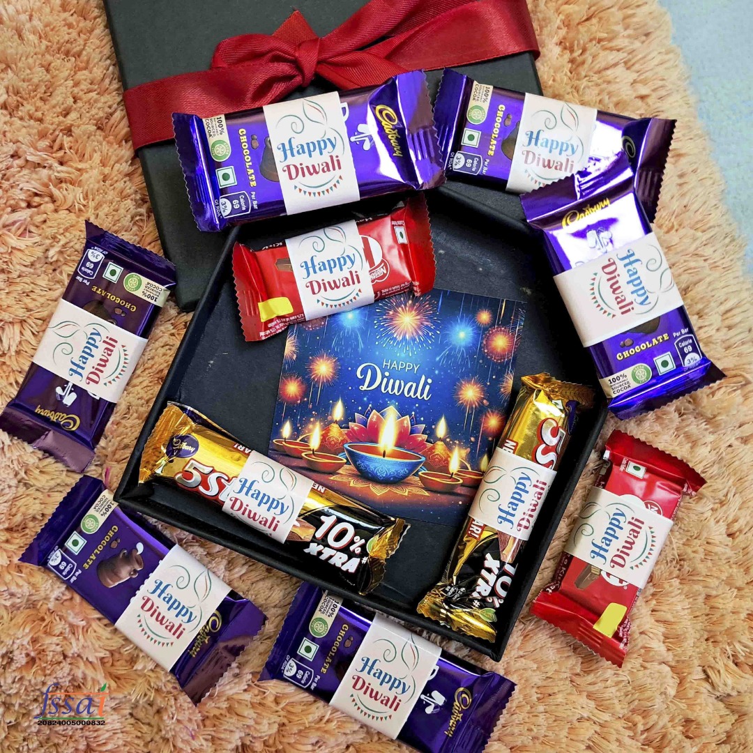 Oddclick Happy Diwali Gift Chocolate Diwali Gift Hamper Box Combo