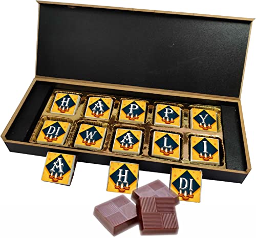 FabBites Dry Fruit and Chocolate Gift Hamper Premium Box/Pack for Family,Friends,Sis Paper Gift Box (Blue)