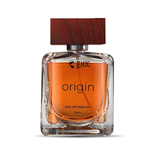 Beardo Origin Eau de Parfum for Men | Aromatic Woody Warm Fragrance | Long Lasting Premium Perfume