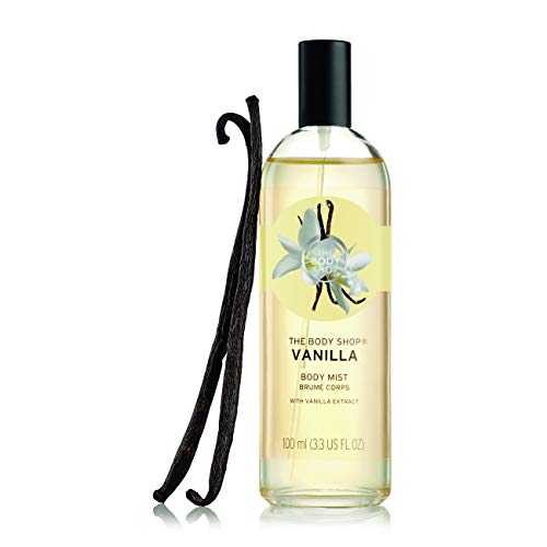 The Body Shop Vanilla Body Mist | Sweet Warm Vanilla Fragrance | Refreshing All Over Body Spray