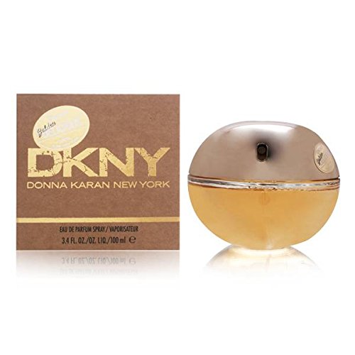 DKNY Be Delicious Golden Delicious Eau De Parfum for Women | Iconic Fruity Floral Long Lasting Designer Perfume